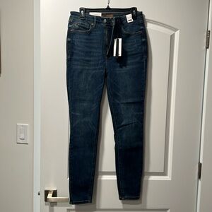 Judy Blue high waisted skinny fit jeans, never worn. Size 11, 30” waist.